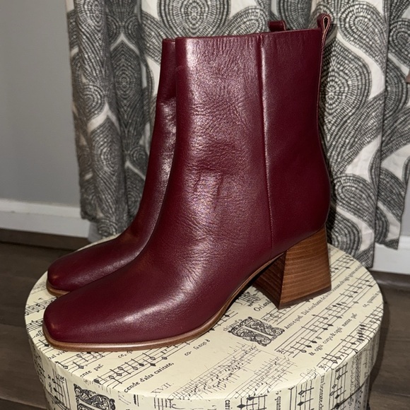 Marc Fisher Floria Square Toe Bootie - Picture 4 of 8